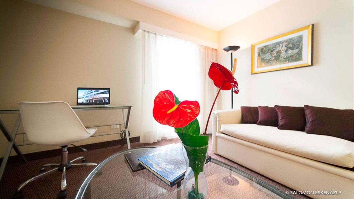 Sala de suite Roosevelt Hotel & Suites, San Isidro, Lima.